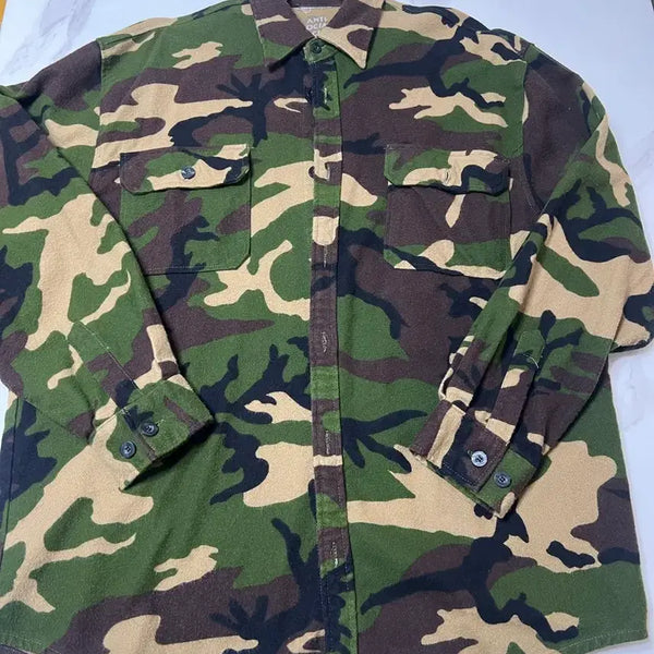 [BUNJANG] Anti Social Social Club Camo Flannel Shirt XL / [XL] 안티소셜소셜클럽 카모 플란넬 셔츠