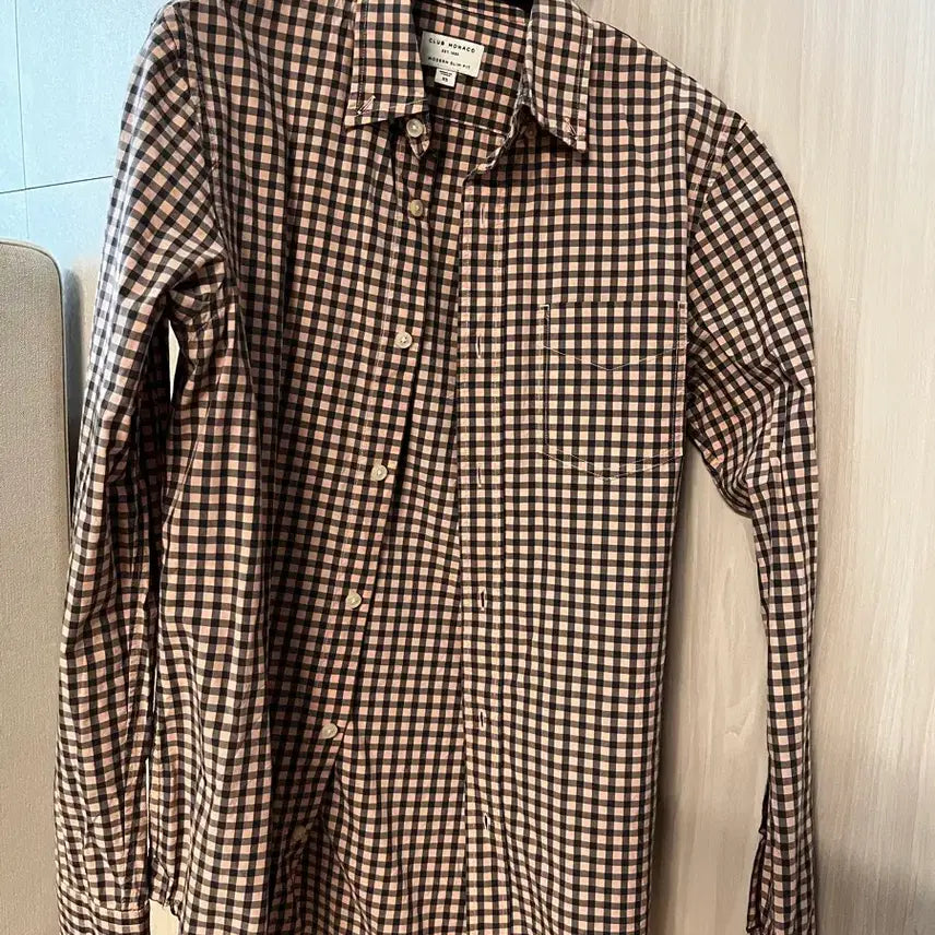 [BUNJANG] Club Monaco Checked Shirt / 클럽 모나코 체크셔츠 팝니다.
