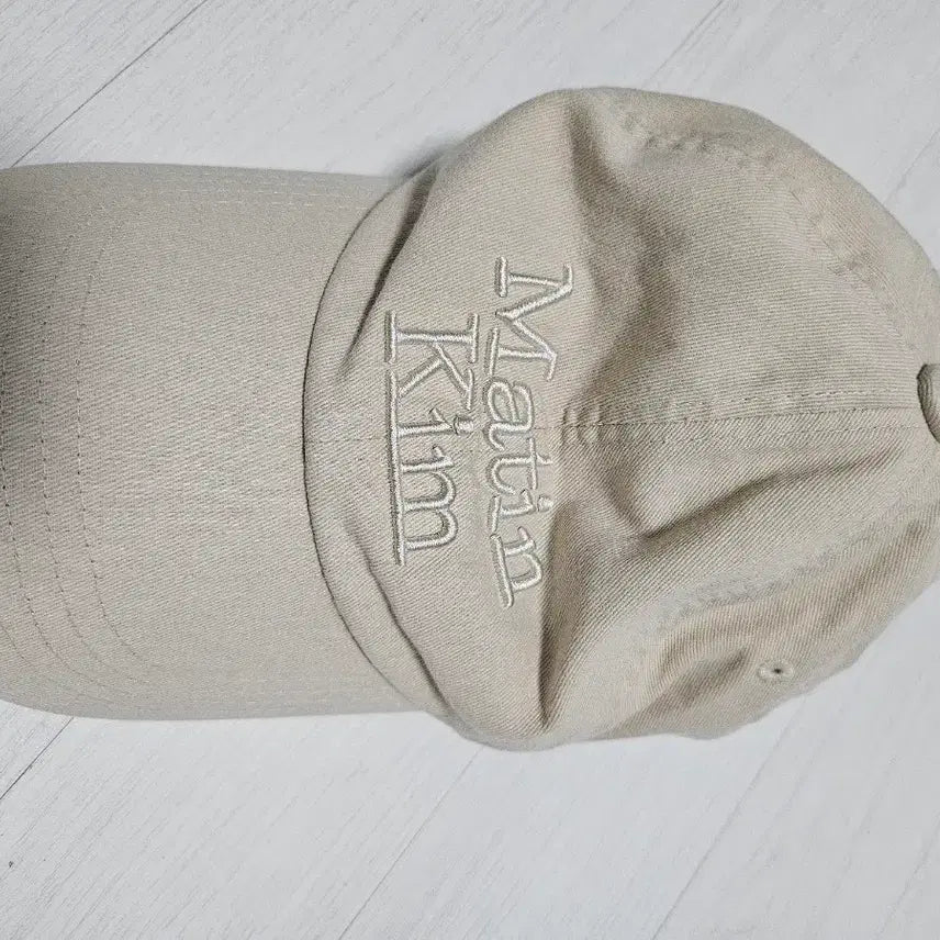 [BUNJANG] Matinkim Beige Cotton Cap / 마뗑킴 모자 볼캡 베이지
