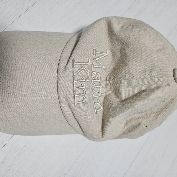 [BUNJANG] Matinkim Beige Cotton Cap / 마뗑킴 모자 볼캡 베이지