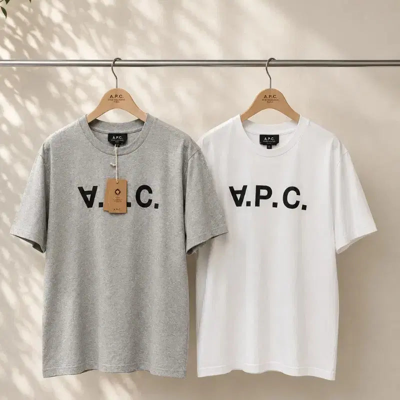 [BUNJANG] A.P.C. VPC T-Shirt / A.P.C. V.P.C. 반팔티 (화이트/그레이/네이비/블랙)