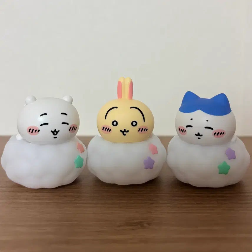 [BUNJANG] Chiikawa Cloud Oyasumi Light Figure Set / 치이카와 구름 오야스미 라이트 피규어 세트