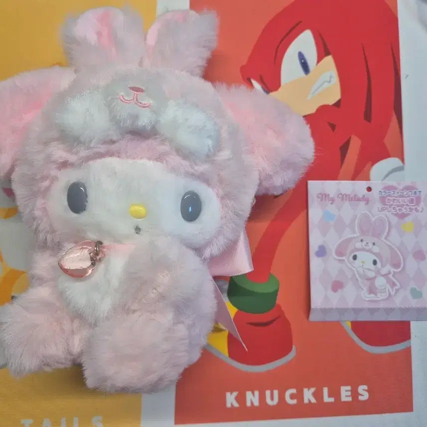 [BUNJANG] Sanrio Fairy Rabbit My Melody Mascot Doll / 산리오 페어리래빗 마이멜로디 마스코트 인형