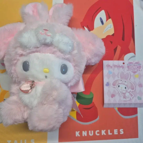 [BUNJANG] Sanrio Fairy Rabbit My Melody Mascot Doll / 산리오 페어리래빗 마이멜로디 마스코트 인형