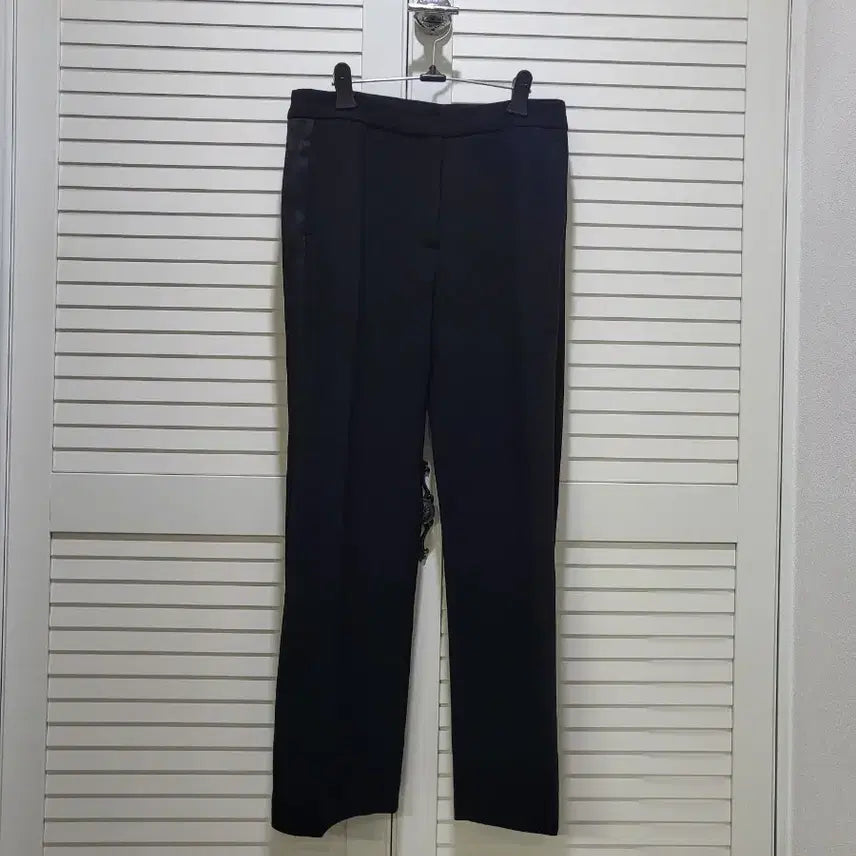 [BUNJANG] Sandro Women's Suit Pants Black Poly Blend Semi Bootcut Size 36 / [36]산드로 여성 정장바지