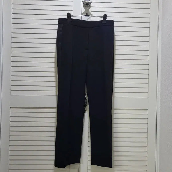 [BUNJANG] Sandro Women's Suit Pants Black Poly Blend Semi Bootcut Size 36 / [36]산드로 여성 정장바지