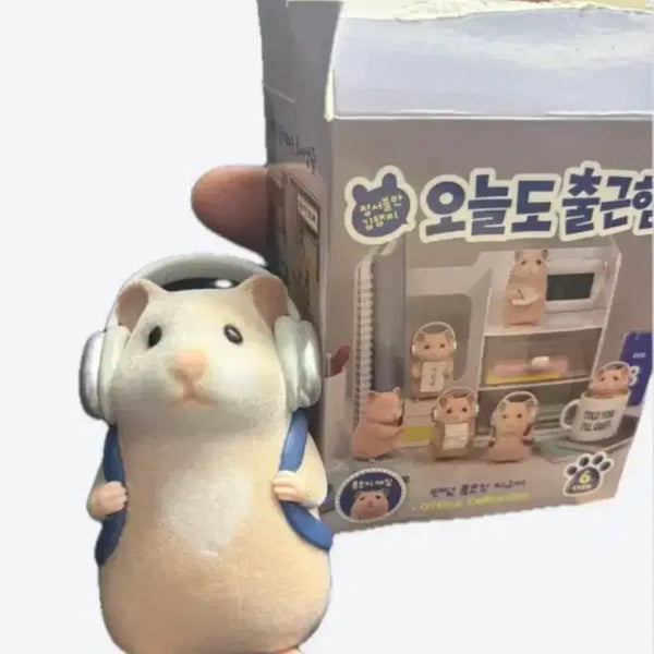 [BUNJANG] Kim Hamzzi 'On My Way to Work' Hamster Figure Bag / 김햄찌 팝업 출근길 햄찌 피규어 가방 김햄찌 오늘도 출근햄니다