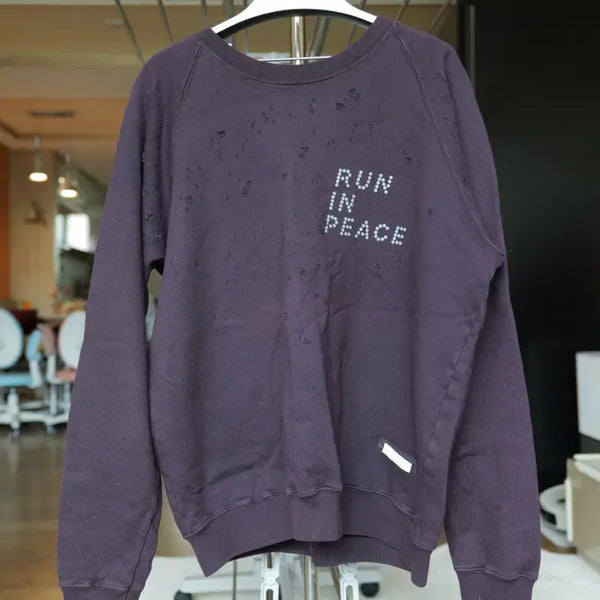[BUNJANG] Satisfy Sweatshirt Size 3 / 새티스파이 맨투맨 3 사이즈