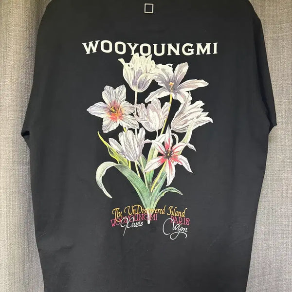 [BUNJANG] Wooyoungmi 24SS Flower T-Shirt Size 48 / 우영미 24ss 플라워 티셔츠 48사이즈