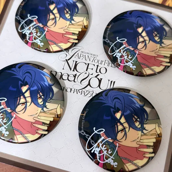 [BUNJANG] Melodious Chizura Chitose 10-Piece Can Badge Set / 반택포)멜로디어스 츠즈라 치토세 캔뱃지 10개