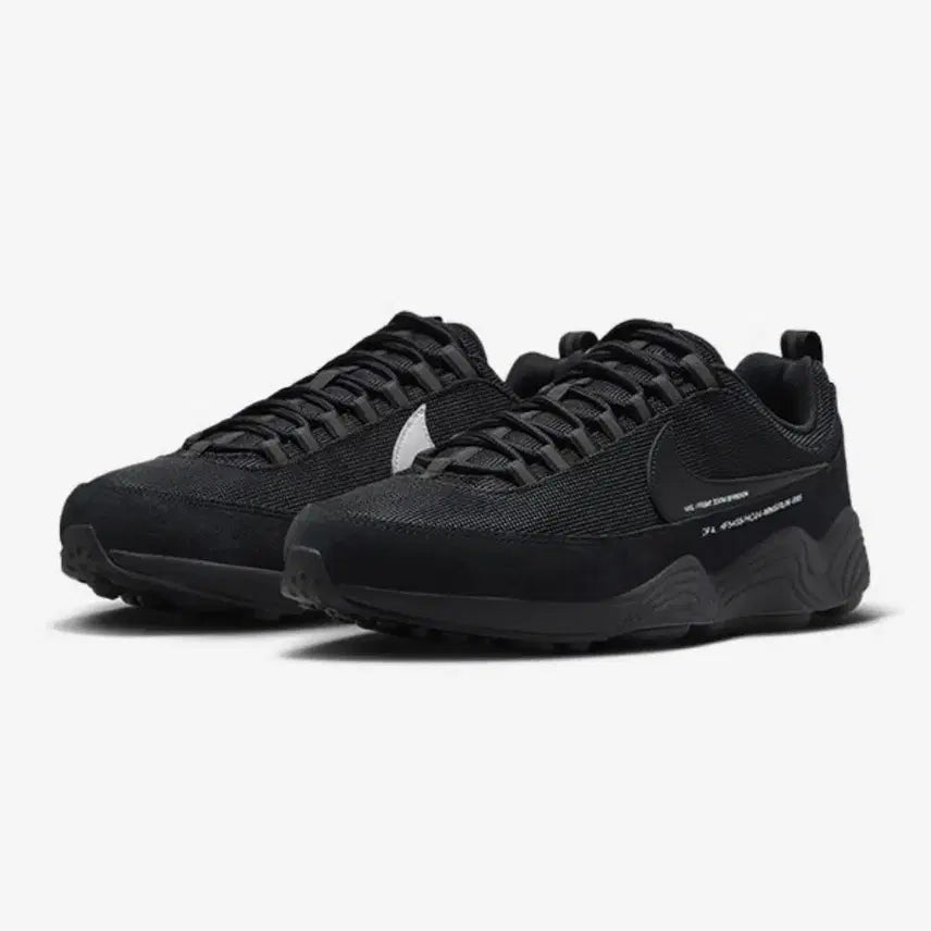 [BUNJANG] Nike Fragment Air Zoom Spiridon Black Sneakers / [275 280] 나이키 프라그먼트 에어 줌 스피리돈 블랙 운동화