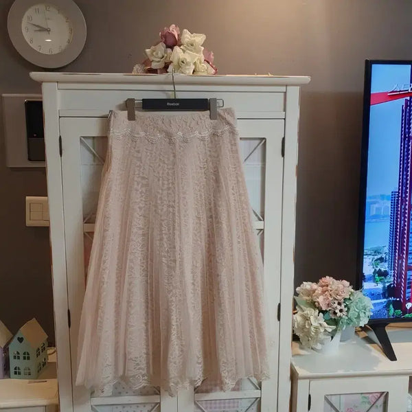 [BUNJANG] Satin Skirt Long Skirt / 샤틴 롱스커트 샤스커트/66