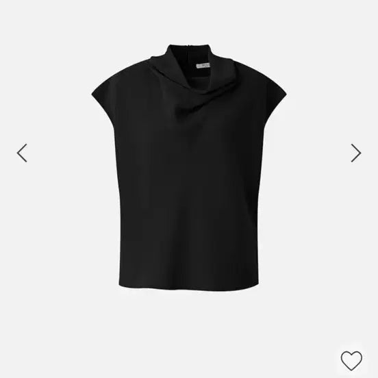[BUNJANG] R2W Marton Draping Blouse Black / R2W 마튼 드레이핑 블라우스
