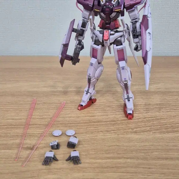 [BUNJANG] GBC Exia HG Scale Trans-Am Painted Model Kit / GBC 엑시아 HG 사이즈 트란잠 도색작