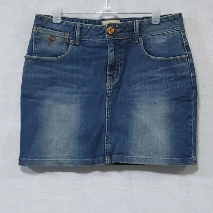 [BUNJANG] BEAN POLE Denim Mini Skirt (Size 26-27) / 상태최상) 빈폴 정품 BEAN POLE 데님 미니 스커트 청치마 여름 치마 26 27