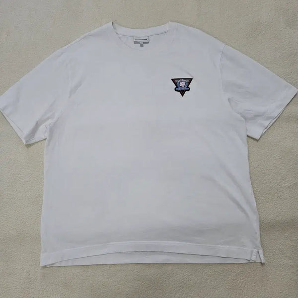 [BUNJANG] Maison Kitsuné Surf Collage Oversized White T-Shirt / 메종키츠네 서프 콜라주 오버사이즈 화이트 반팔티 급처