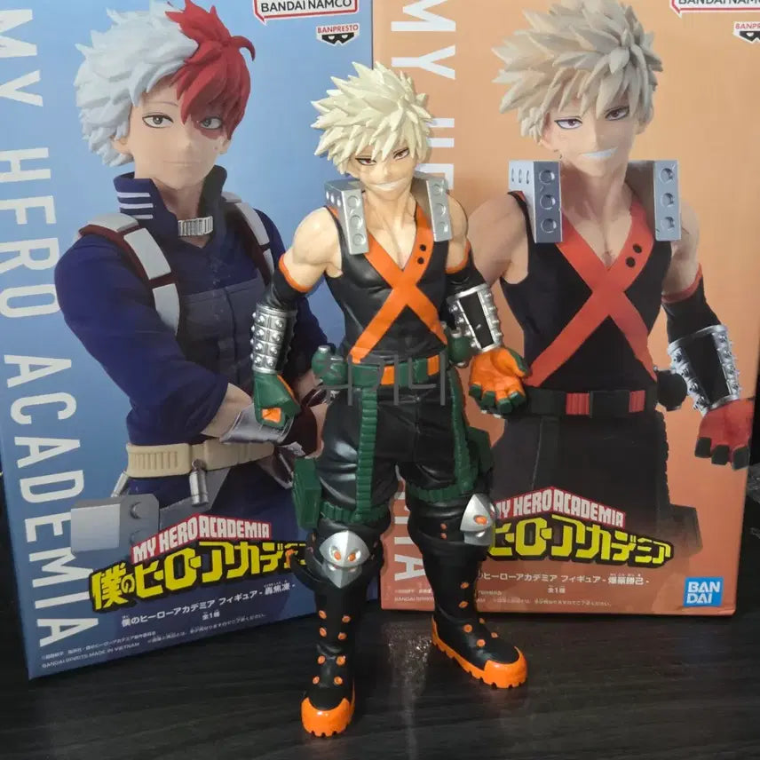 [BUNJANG] My Hero Academia Katsuki Bakugo & Shoto Todoroki Bundle Set Figures / 일괄)바쿠고 토도로키 피규어 판매 나히아 히로아카