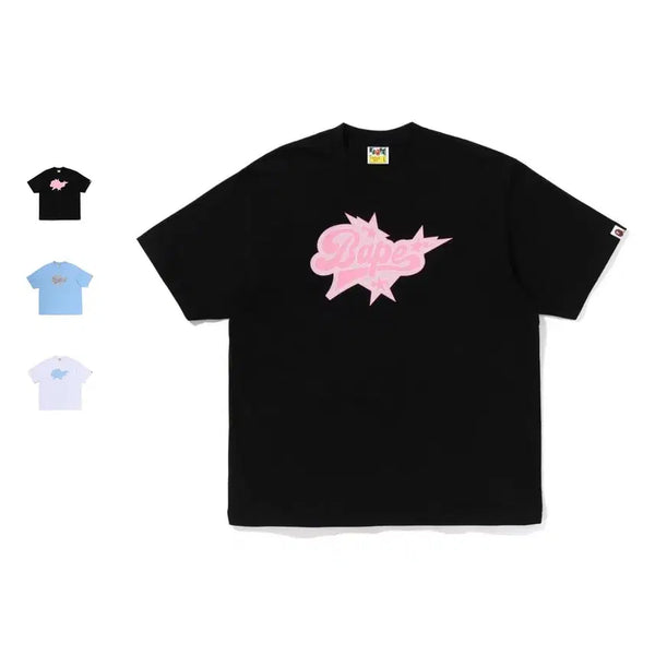 [BUNJANG] A Bathing Ape BapeSta Logo Relaxed Fit T-Shirt / 베이프 베이프스타 로고 릴랙스핏 반팔티