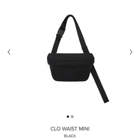 [BUNJANG] Minitmute Cloewaste Mini Bag Black / 미닛뮤트 클로웨이스트 미니 (블랙)