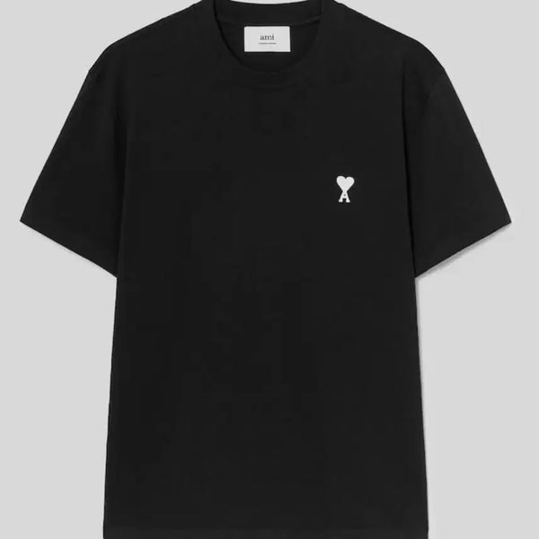 [BUNJANG] AMI White Heart Cotton Short Sleeve T-Shirt White S / 아미 화이트하트 코튼반팔 S 새제품(27만원)