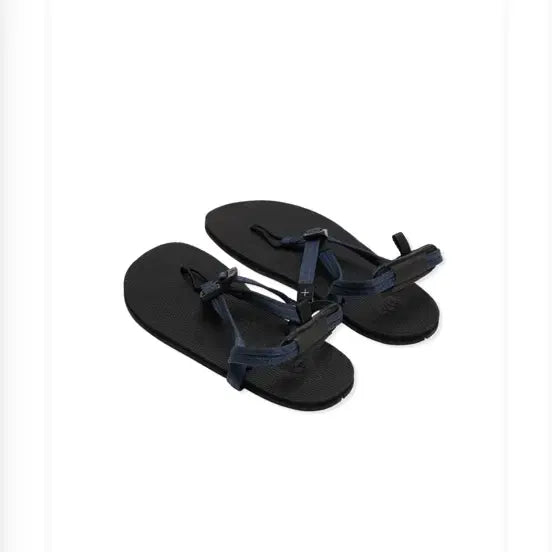 [BUNJANG] Amomento Nylon Strap Sandals Navy / 아모멘토 나일론 스트랩 샌들 네이비