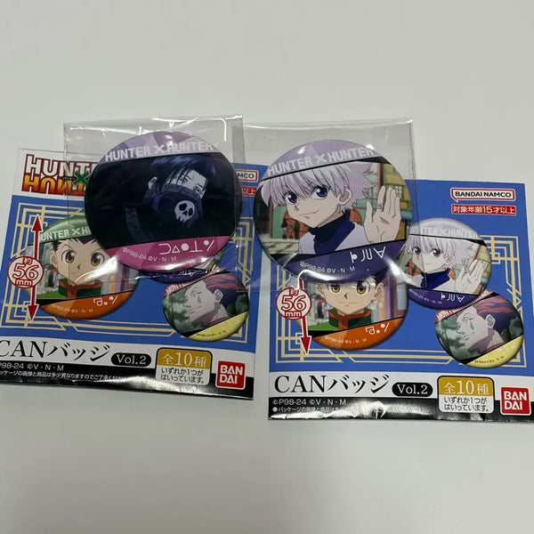 [BUNJANG] Hunter x Hunter Killua Feitan Can Badge Set / 헌터x헌터 캔뱃지 키르아 페이탄