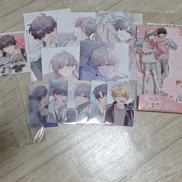 [BUNJANG] Merry Marble Chinese Pop-up Bundle Set Acrylic / 메리마블링 중국 팝업 굿즈 일괄 양도