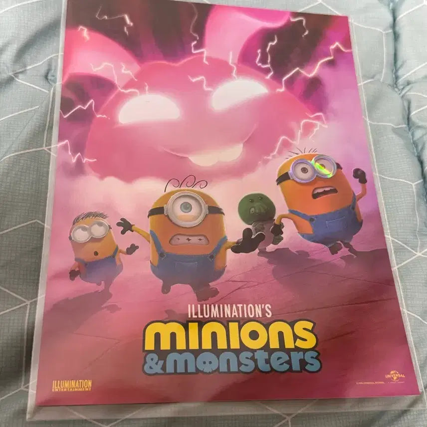 [BUNJANG] Minions & Monsters Lotte Cinema Special Signature Art Card #305 Sealed / 미니언즈&몬스터즈 롯데시네마 특전 시그니처 아트 카드 #305 미개봉