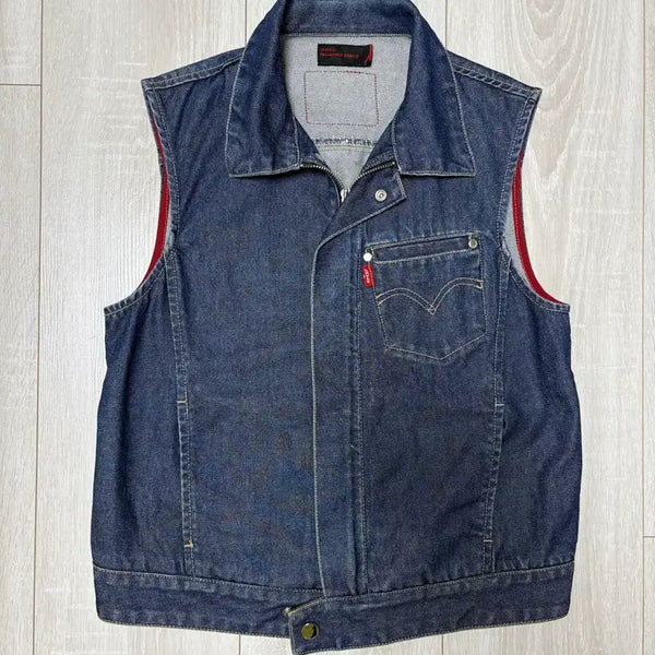 [BUNJANG] Levi's Engineered Jeans Vintage Denim Vest / LEVIS 빈티지 리바이스 엔지니어드 진 데님 베스트