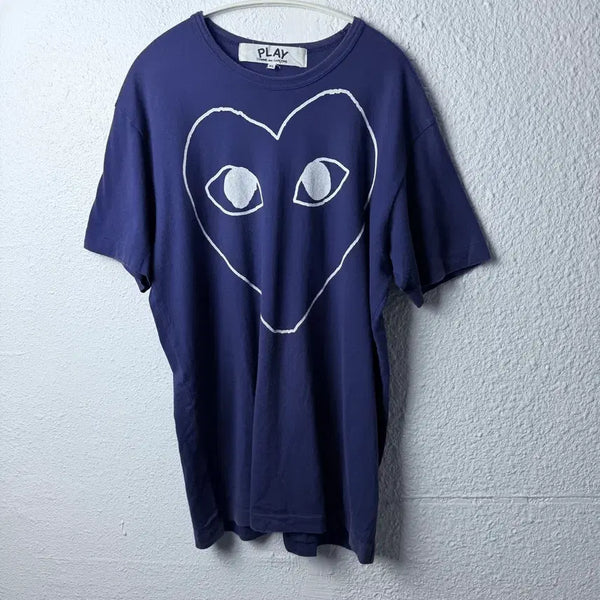[BUNJANG] Comme des Garçons Big Logo T-Shirt / 꼼데가르송 빅로고 반팔티셔츠