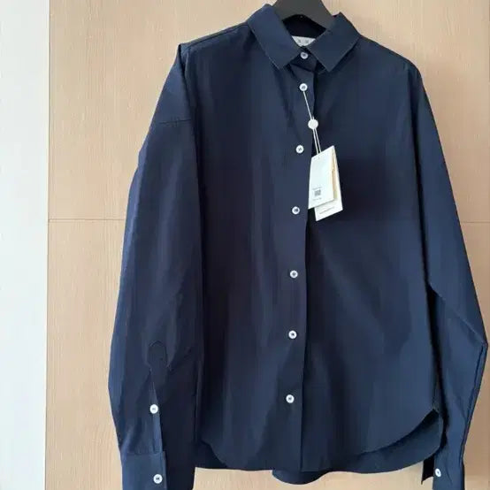 [BUNJANG] Your Name Here Navy S Size Shirt / 유어네임히얼 셔츠 (새상품)