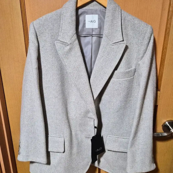 [BUNJANG] The AtG Tweed Jacket Mélange Gray / the AtG 트위드 자켓 멜란지 그레이