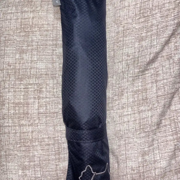 [BUNJANG] Agatha Scotty Embroidered Slim Parasol Umbrella Navy / 아가타 스코티 자수 슬림 양우산 양산 우산 네이비