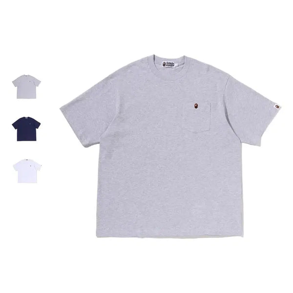 [BUNJANG] BAPE One Point Relax Fit Pocket Short Sleeve T-Shirt / 베이프 원포인트 릴랙스핏 포켓 반팔티