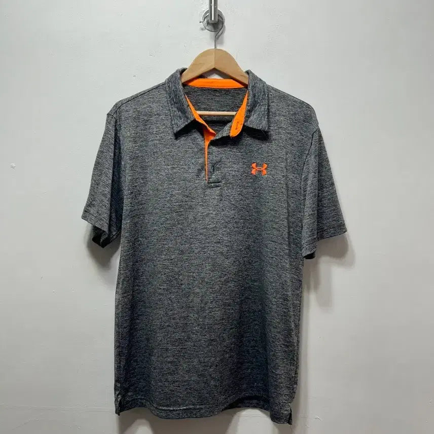 [BUNJANG] Under Armour Short Sleeve Golf Shirt L / 언더아머 반팔 골프웨어 셔츠 L