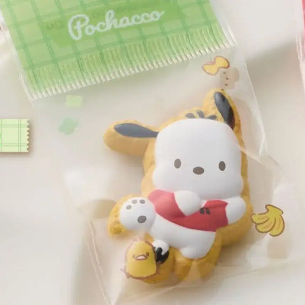[BUNJANG] Bandai Sanrio Characters Handmade Icing Cookie Charm & Package Gacha Pochacco / 반다이 산리오 캐릭터 수제 간식 참 아이싱 쿠키 & 패키지 가챠-포차코