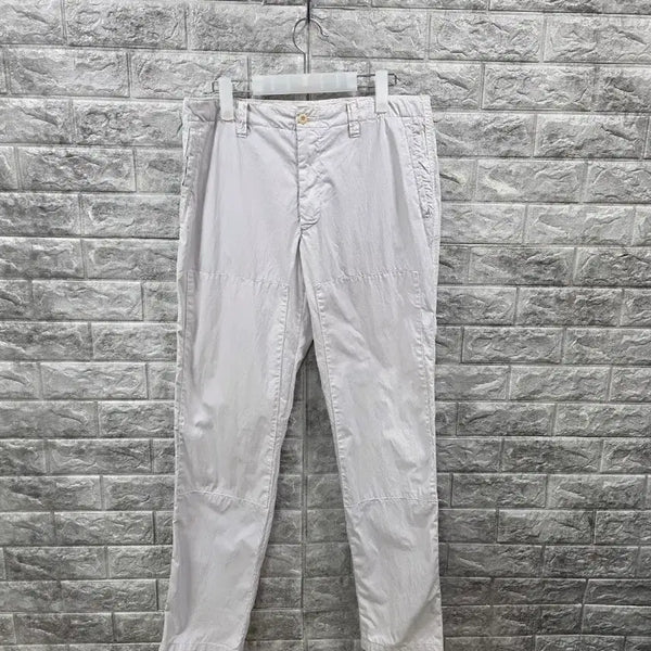 [BUNJANG] C.P. Company Light Grey Cotton Summer Pants Size 84 (32-33 Inch) / C.P. Company의 라이트 그레이 컬러 면 여름 팬츠로, 허리 사이즈 84(약 32~33인치)