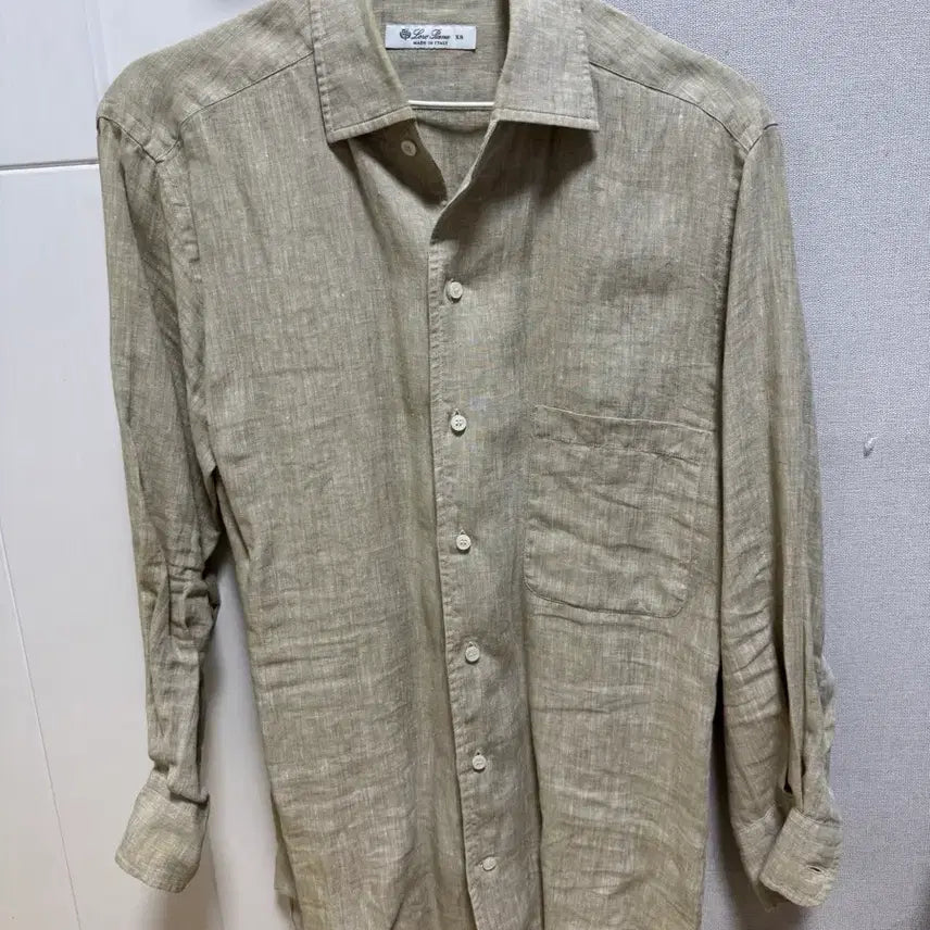 [BUNJANG] Loro Piana Linen Shirt XS / 로로피아나 셔츠 린넨 XS