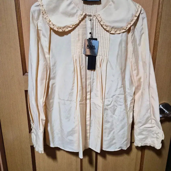 [BUNJANG] Karl Lagerfeld Women's Blouse / 칼 라거펠트 여성 블라우스