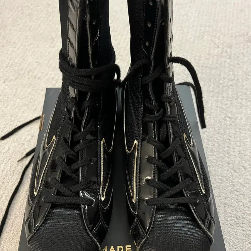 [BUNJANG] Mizuno Boxing Shoes Black 265mm / 미즈노 복싱화 블랙 265mm