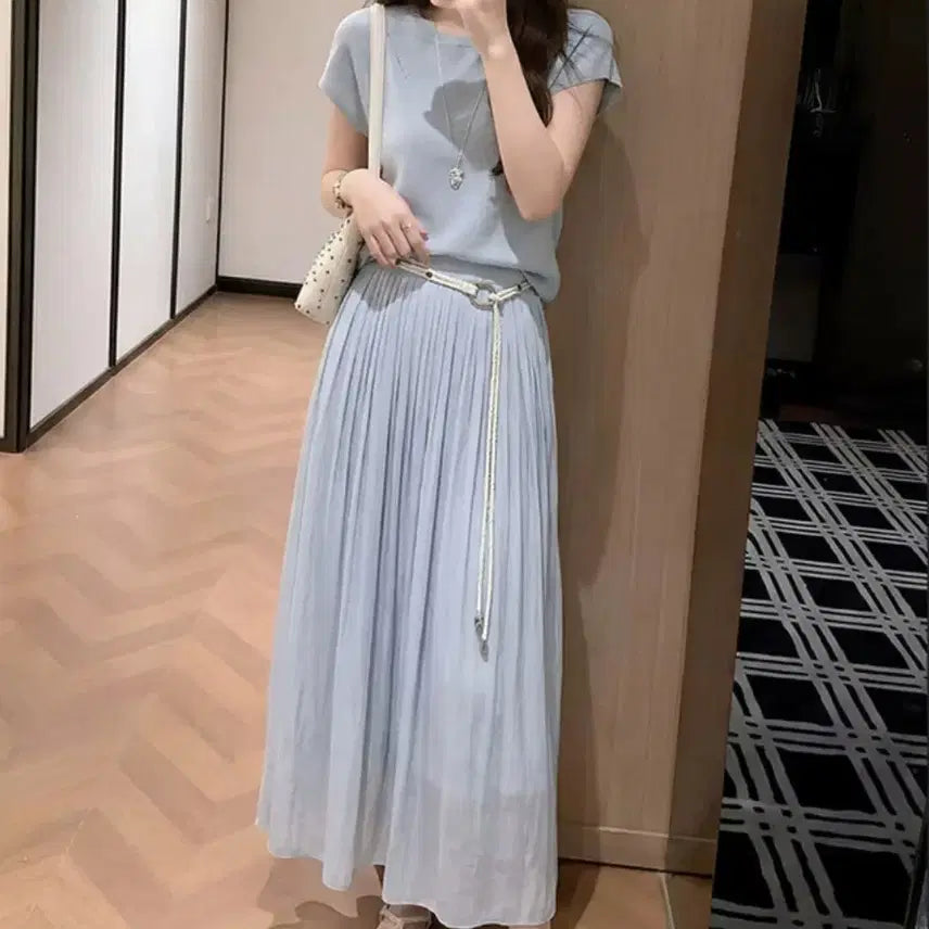 [BUNJANG] Borrang Two-Piece Set - M / 보를랑 투피스-M