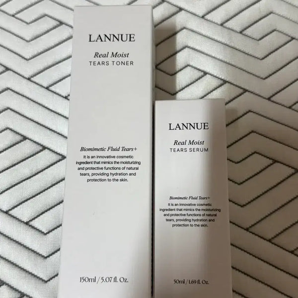 [BUNJANG] Laennec Moist Tears Toner + Serum Bundle Set / (일괄) 랑느 모이스트 티얼스 토너+세럼