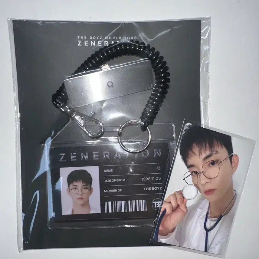 [BUNJANG] The Boyz Generation Q ID Card Holder / 더보이즈 제너레이션 큐 아이디카드 홀더