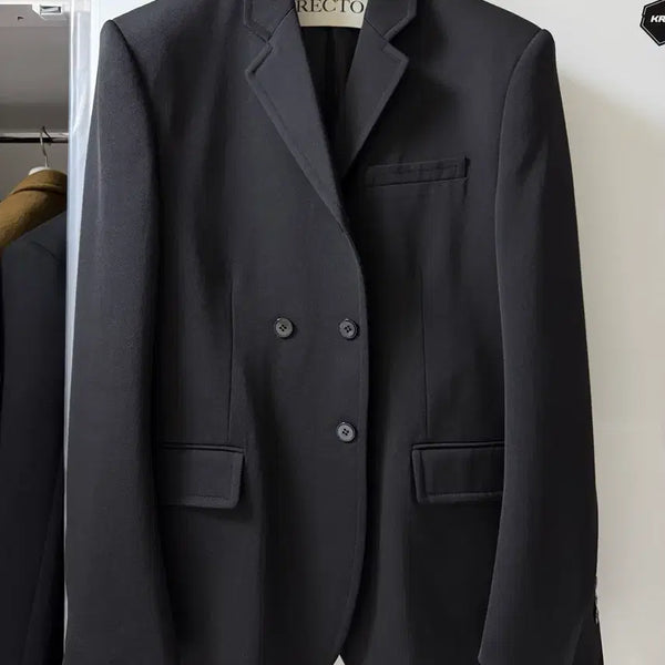 [BUNJANG] Recto Virgin Wool Jacket Blazer Black Small / 렉토 버진울 자켓 블레이저 블랙 스몰사이즈