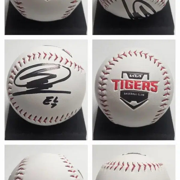 [BUNJANG] Seong Yeong-tak Signed Baseball / 기아타이거즈 성영탁 로고볼 싸인볼 사인볼