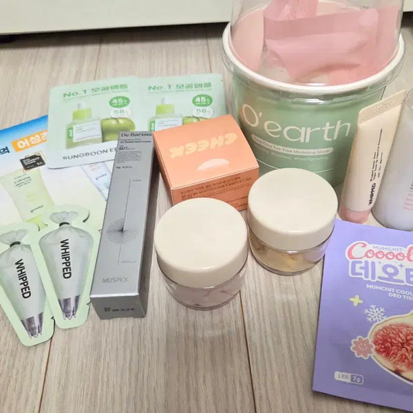 [BUNJANG] WHIPED Vegan Pack Cleanser, TONYMOLY Cheek Jelly Blusher, Orse Modeling Pack Bundle Set / 휩드 비건 팩클렌저, 토니모리 치크 젤리 블러셔 02, 오어스 모델링팩 일괄