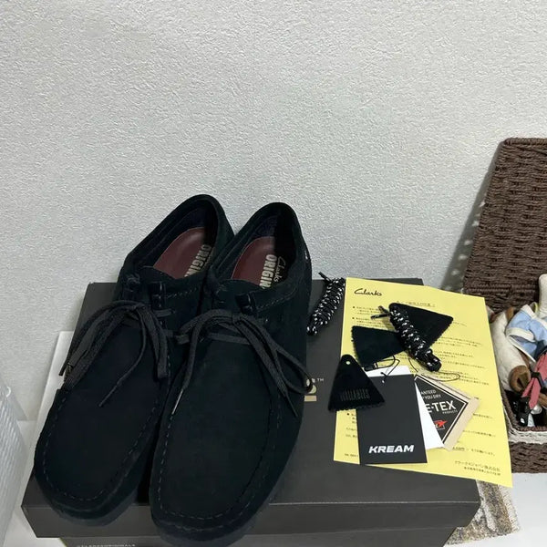 [BUNJANG] Clarks Wallabee Gore-Tex Black UK 9.5 / [285][UK9.5] 클락스 왈라비 고어텍스 블랙