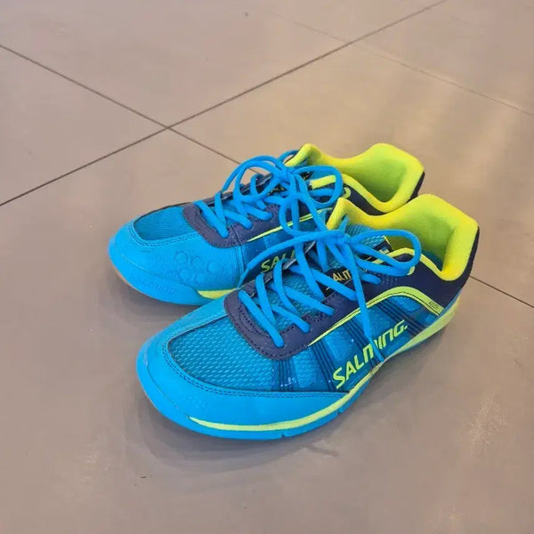 [BUNJANG] Salming Indoor Sports Shoes Size 285mm / 사이즈 285mm / 살밍 실내 스포츠화 - 한 번 신음