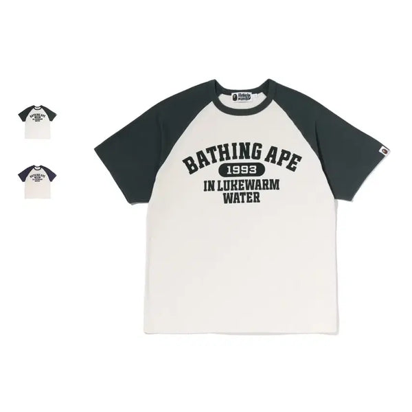 [BUNJANG] BAPE Raglan T-Shirt / 베이프 배싱 에이프 래글런 티셔츠
