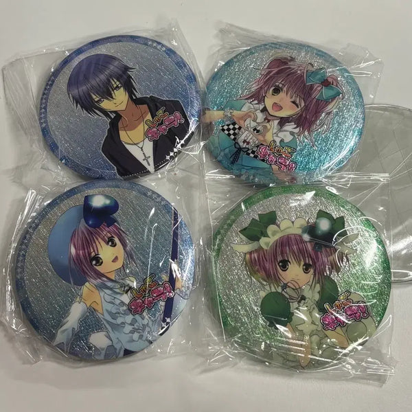 [BUNJANG] Character Transformations Can Badge Set (Amu & Toma) / 캐릭캐릭체인지 캔뱃지 아무+토마
